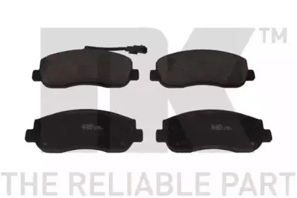 223966 NK Комплект тормозных колодок, дисковый тормоз 223966 NK Комплект тормозных колодок, дисковый тормоз