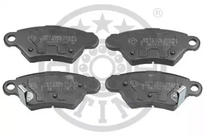 10290 OPTIMAL Комплект тормозных колодок, дисковый тормоз 10290 OPTIMAL Комплект тормозных колодок, дисковый тормоз