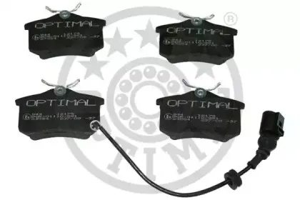 12175 OPTIMAL Комплект тормозных колодок, дисковый тормоз 12175 OPTIMAL Комплект тормозных колодок, дисковый тормоз