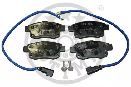 12298 OPTIMAL Комплект тормозных колодок, дисковый тормоз 12298 OPTIMAL Комплект тормозных колодок, дисковый тормоз