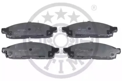 12371 OPTIMAL Комплект тормозных колодок, дисковый тормоз 12371 OPTIMAL Комплект тормозных колодок, дисковый тормоз