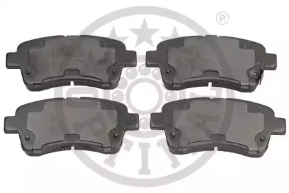 12376 OPTIMAL Комплект тормозных колодок, дисковый тормоз 12376 OPTIMAL Комплект тормозных колодок, дисковый тормоз