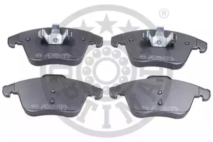 12505 OPTIMAL Комплект тормозных колодок, дисковый тормоз 12505 OPTIMAL Комплект тормозных колодок, дисковый тормоз