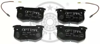 3505 OPTIMAL Комплект тормозных колодок, дисковый тормоз 3505 OPTIMAL Комплект тормозных колодок, дисковый тормоз