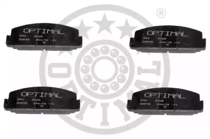 9202 OPTIMAL Комплект тормозных колодок, дисковый тормоз 9202 OPTIMAL Комплект тормозных колодок, дисковый тормоз