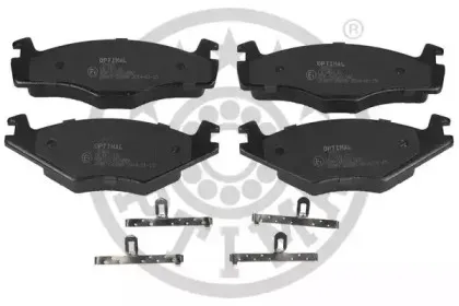 9362 OPTIMAL Комплект тормозных колодок, дисковый тормоз 9362 OPTIMAL Комплект тормозных колодок, дисковый тормоз