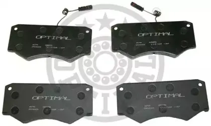 9525 OPTIMAL Комплект тормозных колодок, дисковый тормоз 9525 OPTIMAL Комплект тормозных колодок, дисковый тормоз