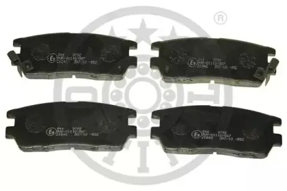 9792 OPTIMAL Комплект тормозных колодок, дисковый тормоз 9792 OPTIMAL Комплект тормозных колодок, дисковый тормоз