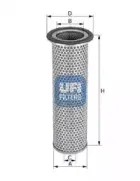 2701600 UFI Воздушный фильтр 2701600 UFI Воздушный фильтр