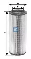 27.159.00 UFI Воздушный фильтр 27.159.00 UFI Воздушный фильтр