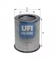 27.347.00 UFI Воздушный фильтр 27.347.00 UFI Воздушный фильтр
