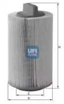 27.486.00 UFI Воздушный фильтр 27.486.00 UFI Воздушный фильтр