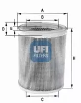 27.606.00 UFI Воздушный фильтр 27.606.00 UFI Воздушный фильтр
