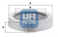 30.005.00 UFI Воздушный фильтр 30.005.00 UFI Воздушный фильтр