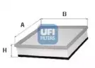 30.293.00 UFI Воздушный фильтр 30.293.00 UFI Воздушный фильтр