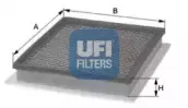 30.404.00 UFI Воздушный фильтр 30.404.00 UFI Воздушный фильтр