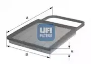 30.589.00 UFI Воздушный фильтр 30.589.00 UFI Воздушный фильтр
