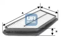 30.591.00 UFI Воздушный фильтр 30.591.00 UFI Воздушный фильтр