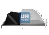 30.629.00 UFI Воздушный фильтр 30.629.00 UFI Воздушный фильтр