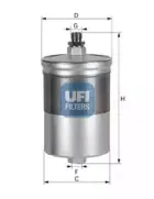 31.505.00 UFI Топливный фильтр 31.505.00 UFI Топливный фильтр