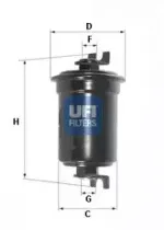 31.545.00 UFI Топливный фильтр 31.545.00 UFI Топливный фильтр