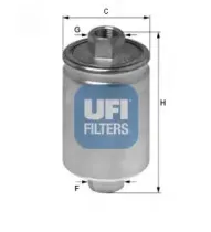 31.741.00 UFI Топливный фильтр 31.741.00 UFI Топливный фильтр