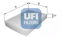 53.040.00 UFI Фильтр, воздух во внутренном пространстве 53.040.00 UFI Фильтр, воздух во внутренном пространстве