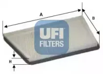 53.044.00 UFI Фильтр, воздух во внутренном пространстве 53.044.00 UFI Фильтр, воздух во внутренном пространстве