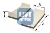 53.068.00 UFI Фильтр, воздух во внутренном пространстве 53.068.00 UFI Фильтр, воздух во внутренном пространстве