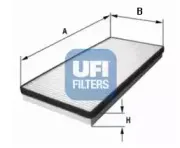 53.075.00 UFI Фильтр, воздух во внутренном пространстве 53.075.00 UFI Фильтр, воздух во внутренном пространстве