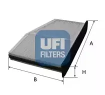53.148.00 UFI Фильтр, воздух во внутренном пространстве 53.148.00 UFI Фильтр, воздух во внутренном пространстве