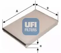 53.206.00 UFI Фильтр, воздух во внутренном пространстве 53.206.00 UFI Фильтр, воздух во внутренном пространстве