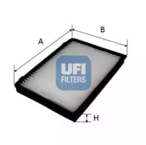 53.244.00 UFI Фильтр, воздух во внутренном пространстве 53.244.00 UFI Фильтр, воздух во внутренном пространстве