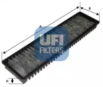 54.137.00 UFI Фильтр, воздух во внутренном пространстве 54.137.00 UFI Фильтр, воздух во внутренном пространстве