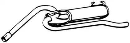 12431 WALKER Глушитель выхлопных газов конечный 12431 WALKER Глушитель выхлопных газов конечный