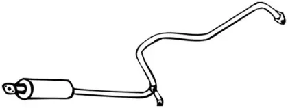 19529 WALKER Средний глушитель выхлопных газов 19529 WALKER Средний глушитель выхлопных газов