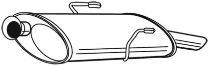 21061 WALKER Глушитель выхлопных газов конечный 21061 WALKER Глушитель выхлопных газов конечный