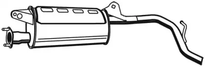 21106 WALKER Глушитель выхлопных газов конечный 21106 WALKER Глушитель выхлопных газов конечный