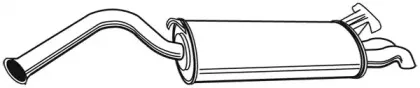 21205 WALKER Глушитель выхлопных газов конечный 21205 WALKER Глушитель выхлопных газов конечный