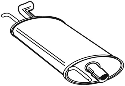 21526 WALKER Глушитель выхлопных газов конечный 21526 WALKER Глушитель выхлопных газов конечный