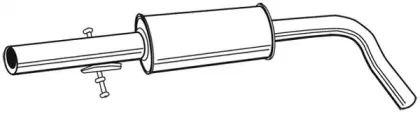 21874 WALKER Средний глушитель выхлопных газов 21874 WALKER Средний глушитель выхлопных газов