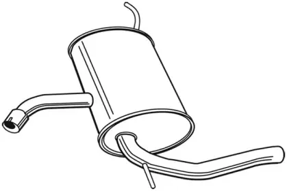 23261 WALKER Глушитель выхлопных газов конечный 23261 WALKER Глушитель выхлопных газов конечный