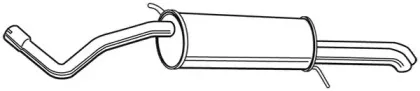 23345 WALKER Глушитель выхлопных газов конечный 23345 WALKER Глушитель выхлопных газов конечный