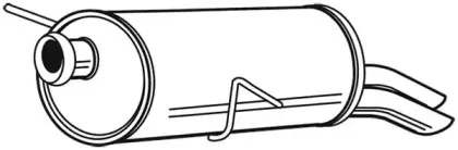 24148 WALKER Глушитель выхлопных газов конечный 24148 WALKER Глушитель выхлопных газов конечный