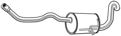 24177 WALKER Глушитель выхлопных газов конечный 24177 WALKER Глушитель выхлопных газов конечный