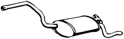 70268 WALKER Глушитель выхлопных газов конечный 70268 WALKER Глушитель выхлопных газов конечный