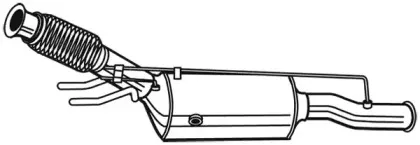 73171 WALKER Сажевый / частичный фильтр, система выхлопа ОГ 73171 WALKER Сажевый / частичный фильтр, система выхлопа ОГ