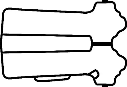 026686P CORTECO Прокладка, крышка головки цилиндра 026686P CORTECO Прокладка, крышка головки цилиндра