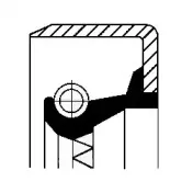 12011387B CORTECO Уплотняющее кольцо, ступица колеса 12011387B CORTECO Уплотняющее кольцо, ступица колеса