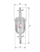 S 1027 B SOFIMA Топливный фильтр S 1027 B SOFIMA Топливный фильтр